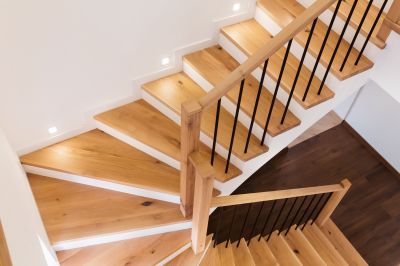 Oak Stairs Repair in Olathe, KS